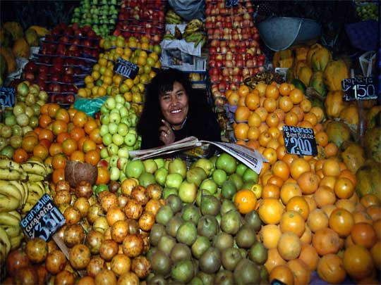 In the photo: the city of Arequipa in Peru