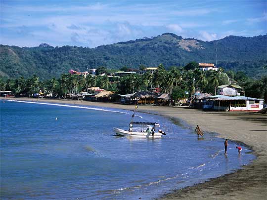 In the photo: beach resort San Juan del Sur in Nicaragua