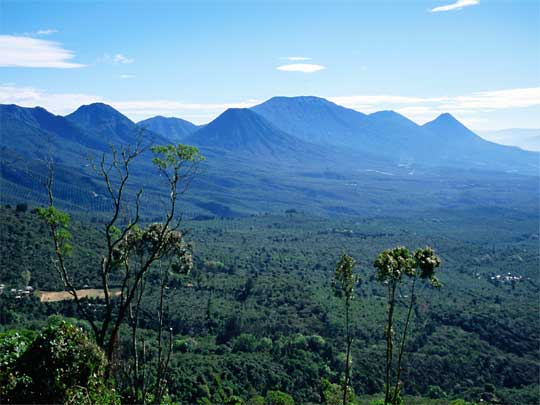 in the photo: Santa Ana in El Salvador