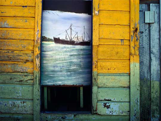 In the photo: shopping in Honduras