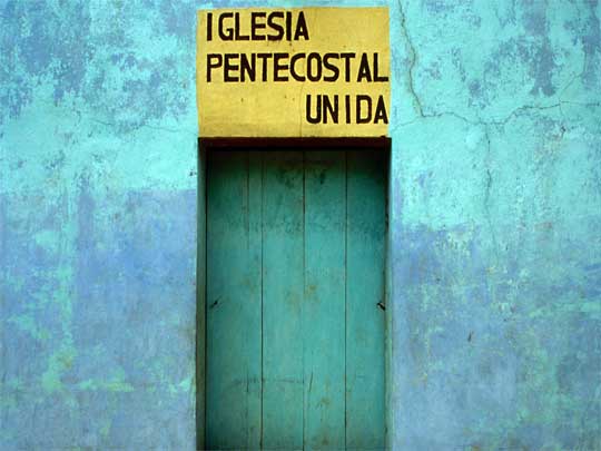 in the photo: Santa Ana in El Salvador