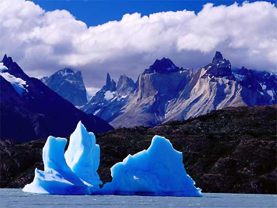 in the photo: Torres del Paine  National Park in Chile