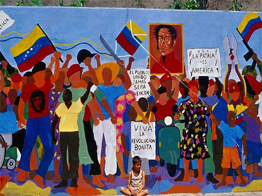 in the photo: Caracas, the capital of Venezuela