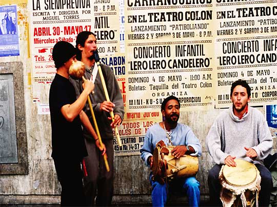 in the photo: Bogota City, the capital of Colombia