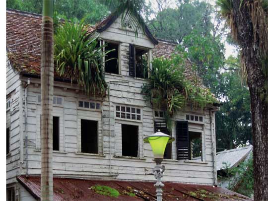 In the photo: the capital of Suriname, Paramaribo