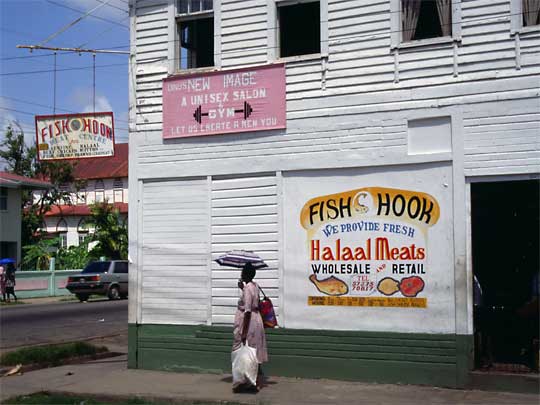 In the photo: Georgetown, the capital of Guyana  