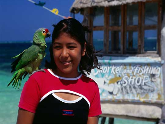 In the photo: Cancun resort in Mexico