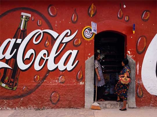 In the photo: Oaxaca City  in Mexico