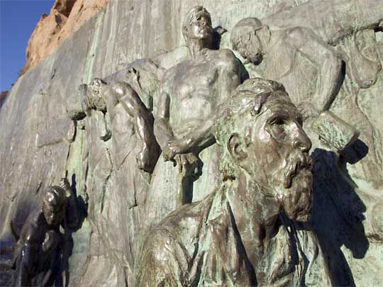 in photo: wine region and city of Mendoza in Argentina 