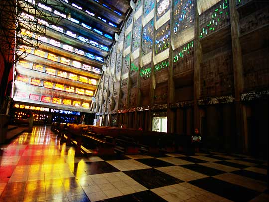 In the photo: the city of San Salvador in El Salvador