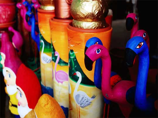 In the photo: the city of San Salvador in El Salvador