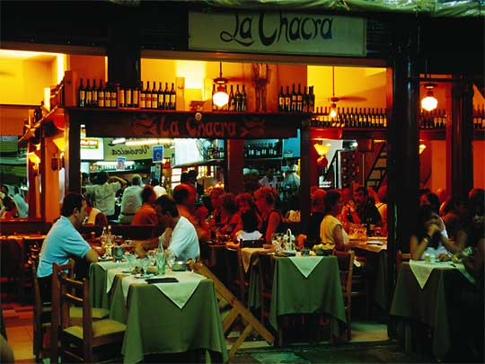 In the photo: in the capital of Uruguay, the city of Montevideo