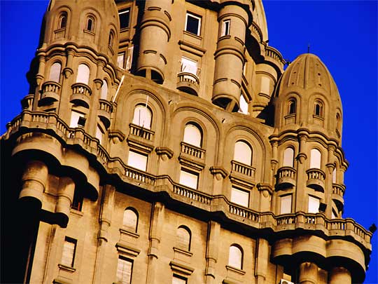 In the photo: in the capital of Uruguay, the city of Montevideo