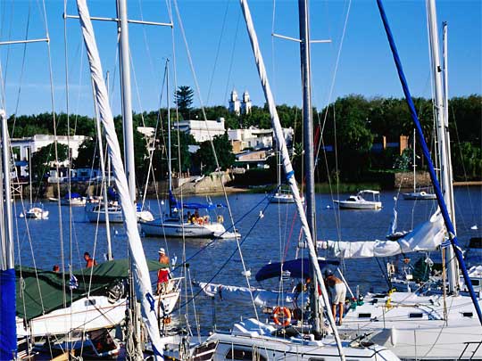 In the photo: the city of Colonia del Sacramento in Uruguay