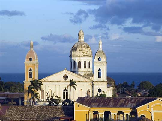 In the photo: the city of Granada in Nicaragua