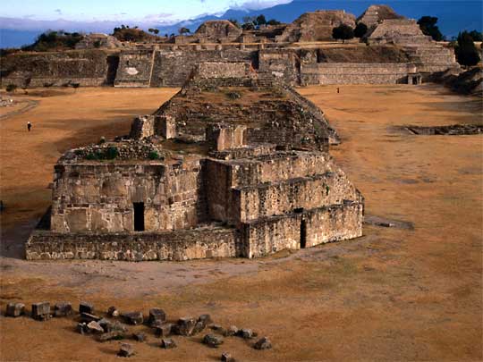 In the photo: Oaxaca City  in Mexico