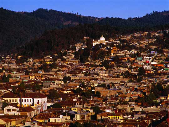 In the photo: San Cristobal de Las Casas in Mexico
