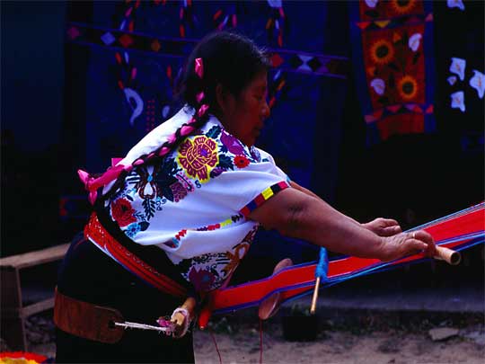 In the photo: San Cristobal de Las Casas in Mexico