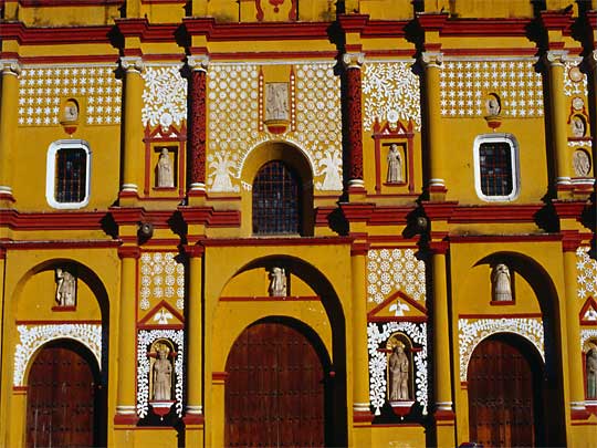 In the photo: San Cristobal de Las Casas in Mexico