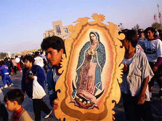 In the photo: Mexico City,  the capital of Mexico