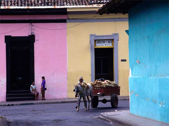 In the photo: the city of Granada in Nicaragua