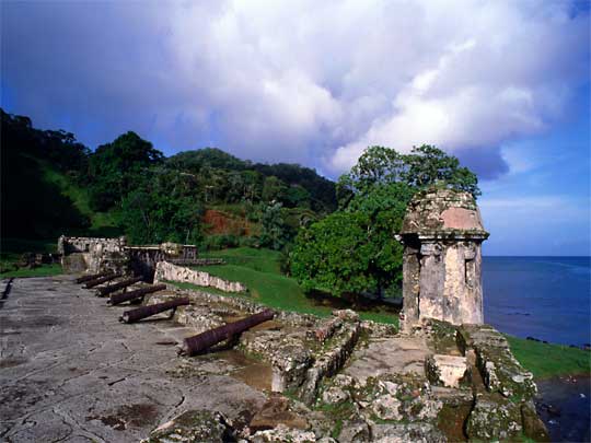 In the photo: the city of Colon in Panama