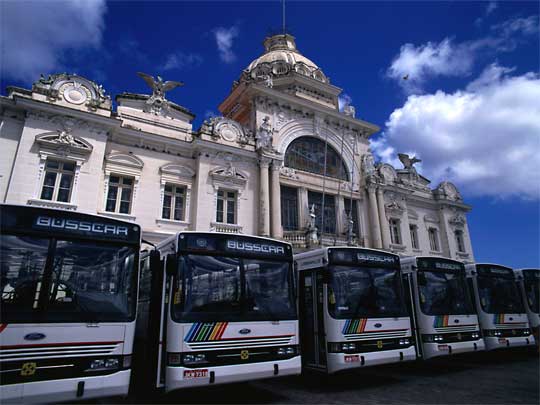 in photo: Salvador da Bahia  city in Brazil 