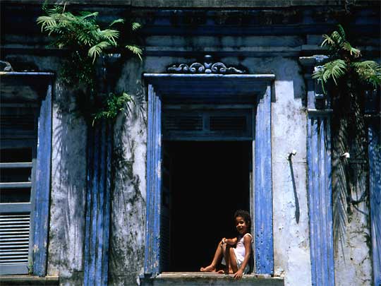 in photo: Salvador da Bahia  city in Brazil 