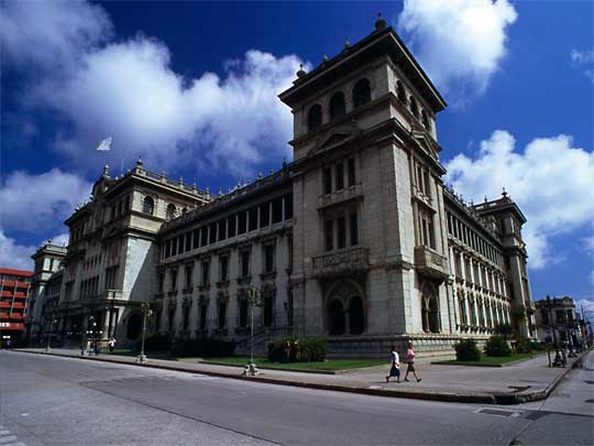 In the photo: Guatemala City (the capital of the country)