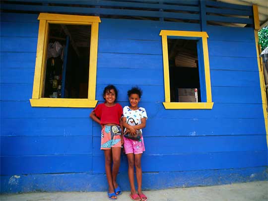 In the photo: San Blas Islands in Panama.