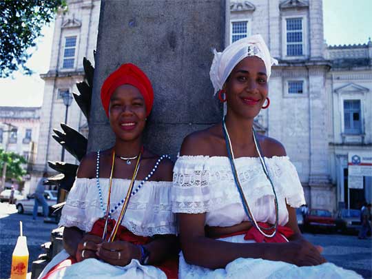 in photo: Salvador da Bahia  city in Brazil 