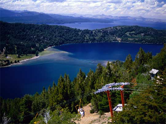 in photo: Bariloche Resort in  Patagonia, Argentina 