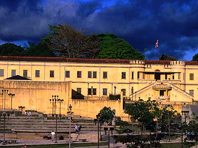 in the photo: San José,the capital of Costa Rica 