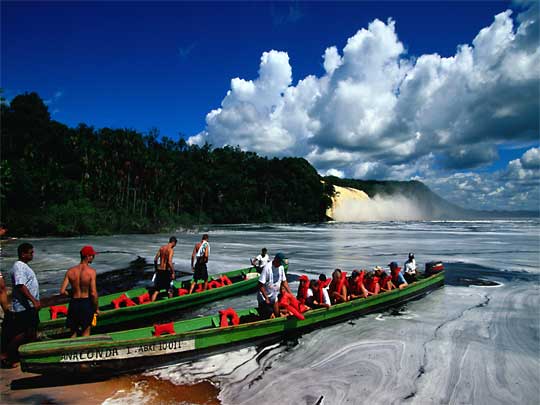 in the photo: Canaima National Park and Angel Falls