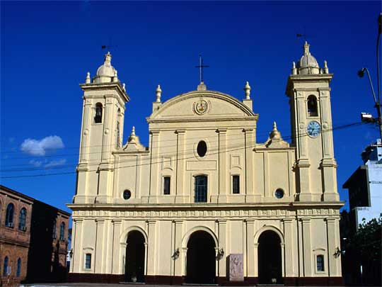 In the photo: Asuncion, the capital city of Paraguay