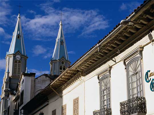 In the photo: Cuenca  in Ecuador