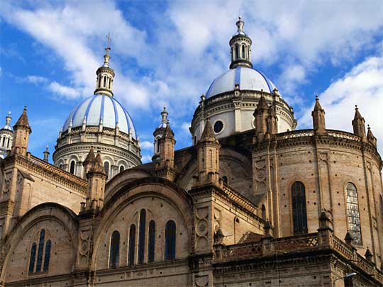 In the photo: Cuenca  in Ecuador