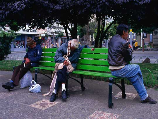 in the photo: Valparaíso, the city of Chile
