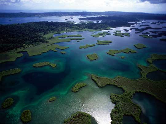 In the photo: Bocas del Toro Archipelago in Panama