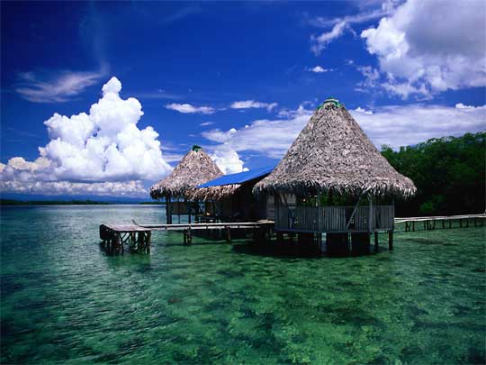 In the photo: Bocas del Toro Archipelago in Panama