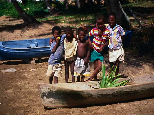 In the photo: Roatan Island in Honduras