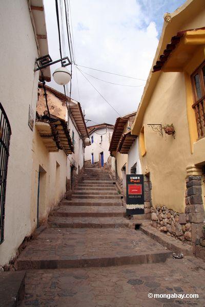 in the photo: the city of Cusco in Peru