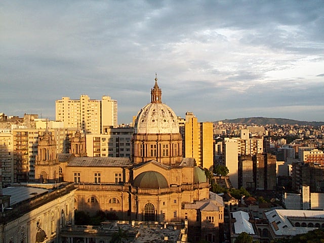 in photo: Porto Alegre  city in Brazil