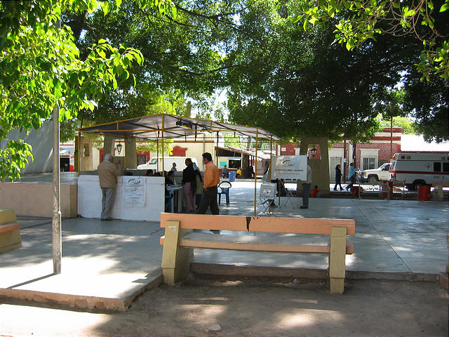 in photo: San Ignacio city in Belize 