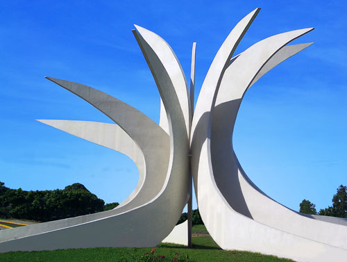 In the photo: the capital of Nicaragua. Managua city