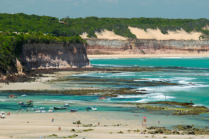 in photo: Sea Resort  Praia de Pipa in Brazil 