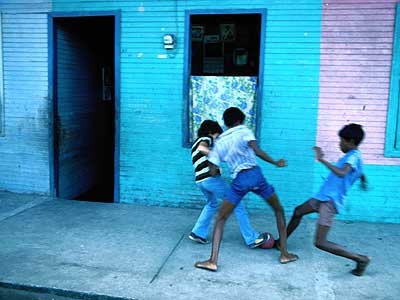 In the photo: Lemon Beach in Costa Rica on the Caribbean Sea