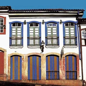  in photo: Brazilian city of Ouro Prêto
