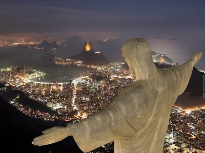 in photo: the tourist capital of Brazil, the city of Rio de Janeiro