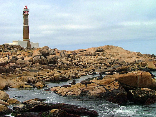 Pictured: Lighthouse in Montevideo, Uruguay